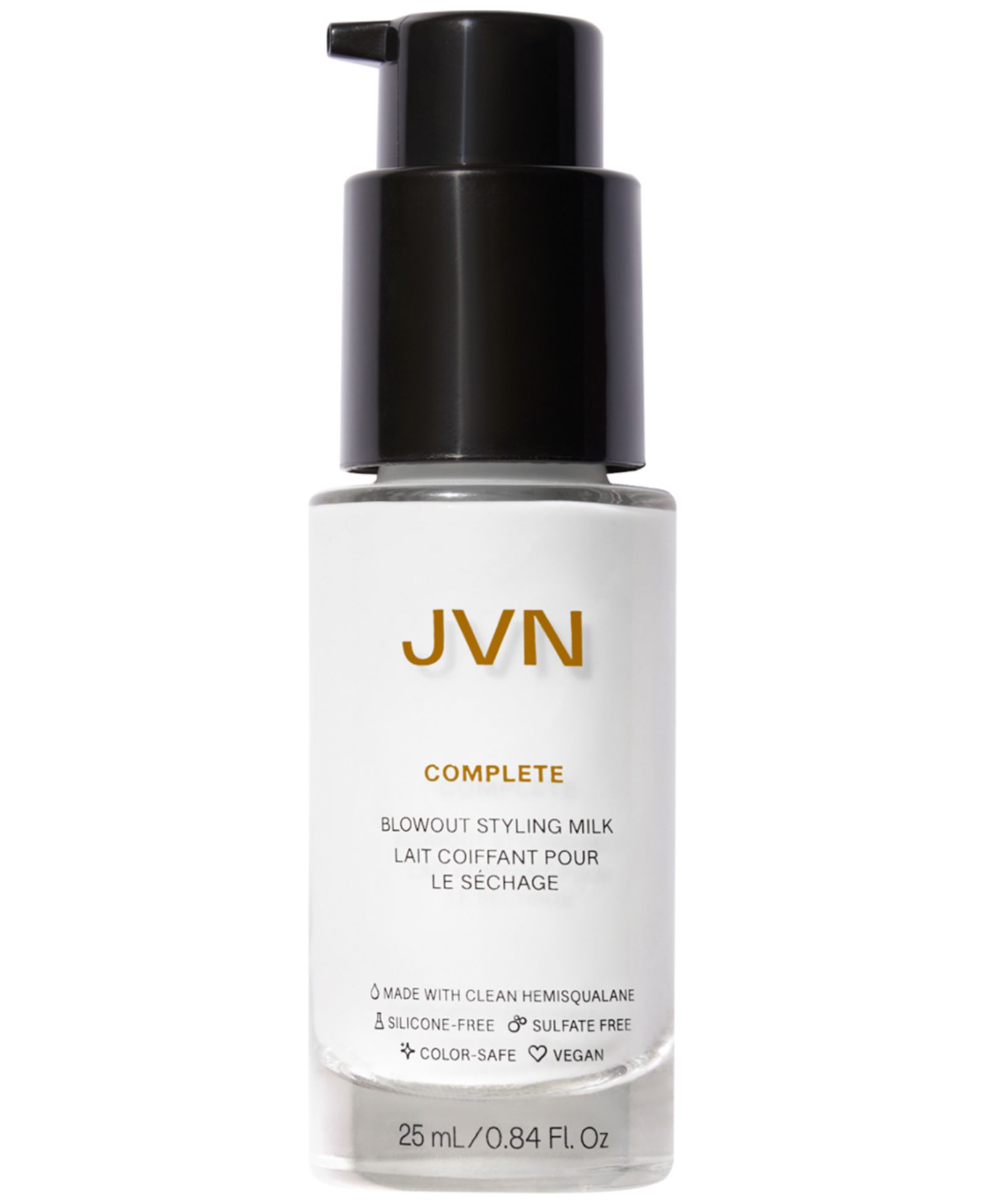 JVN Hair Complete Blowout Milk, 0.84 oz.