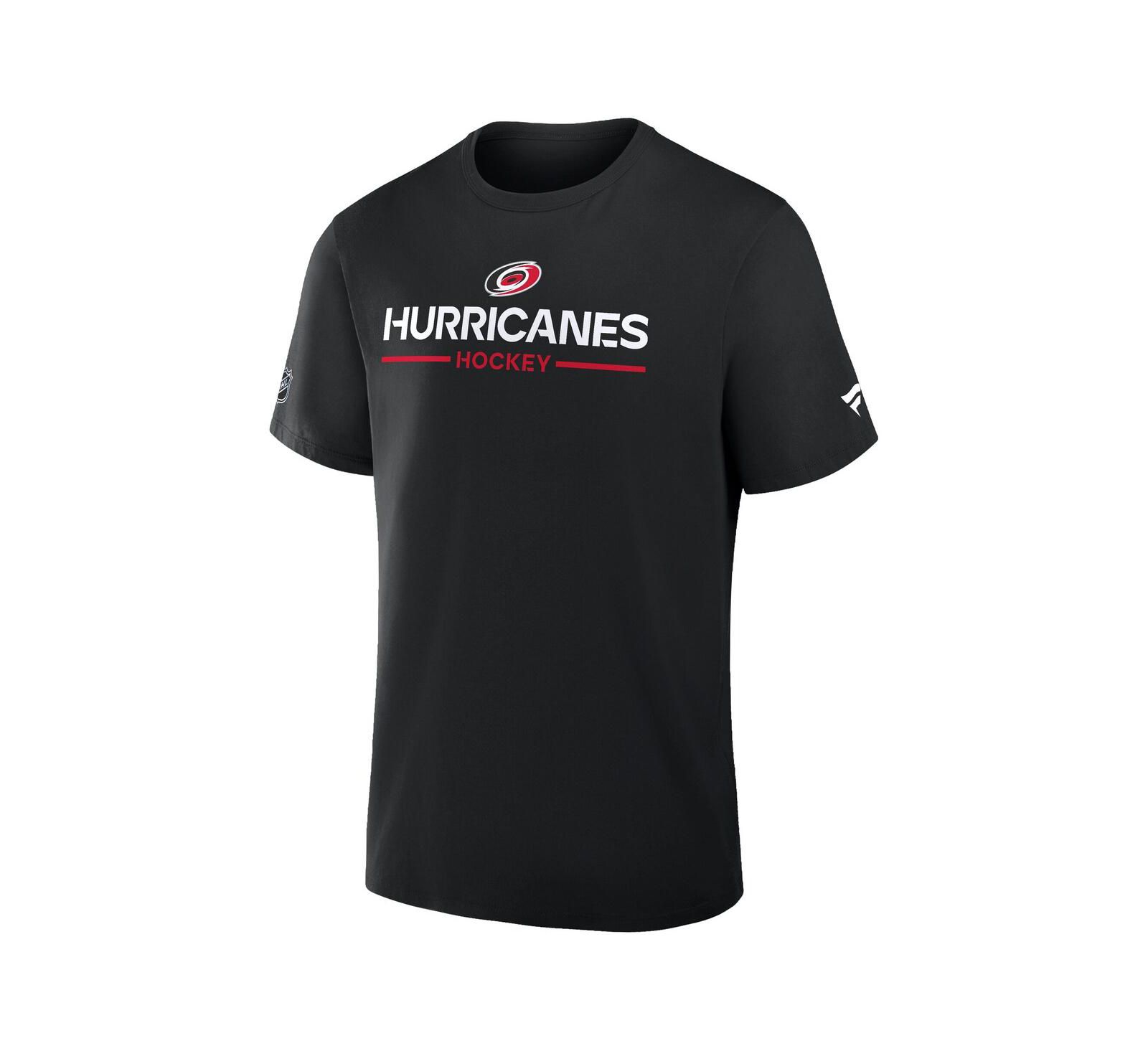 Fanatics Мужская футболка Carolina Hurricanes Authentic Pro, черная