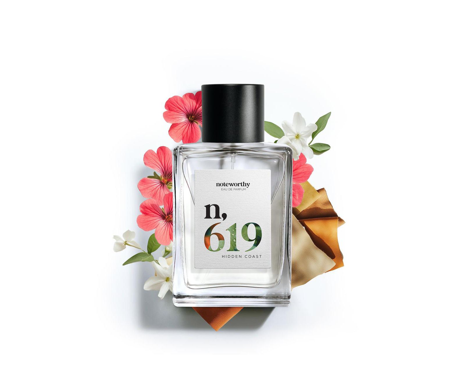 Noteworthy n,619 Eau De Parfum | Hidden Coast | Woody Amber Fragrance