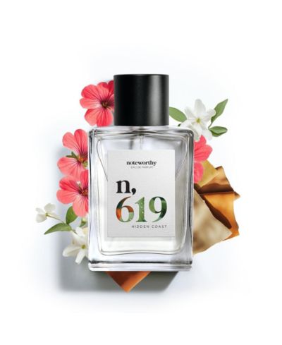 Noteworthy n,619 Eau De Parfum | Hidden Coast | Woody Amber Fragrance