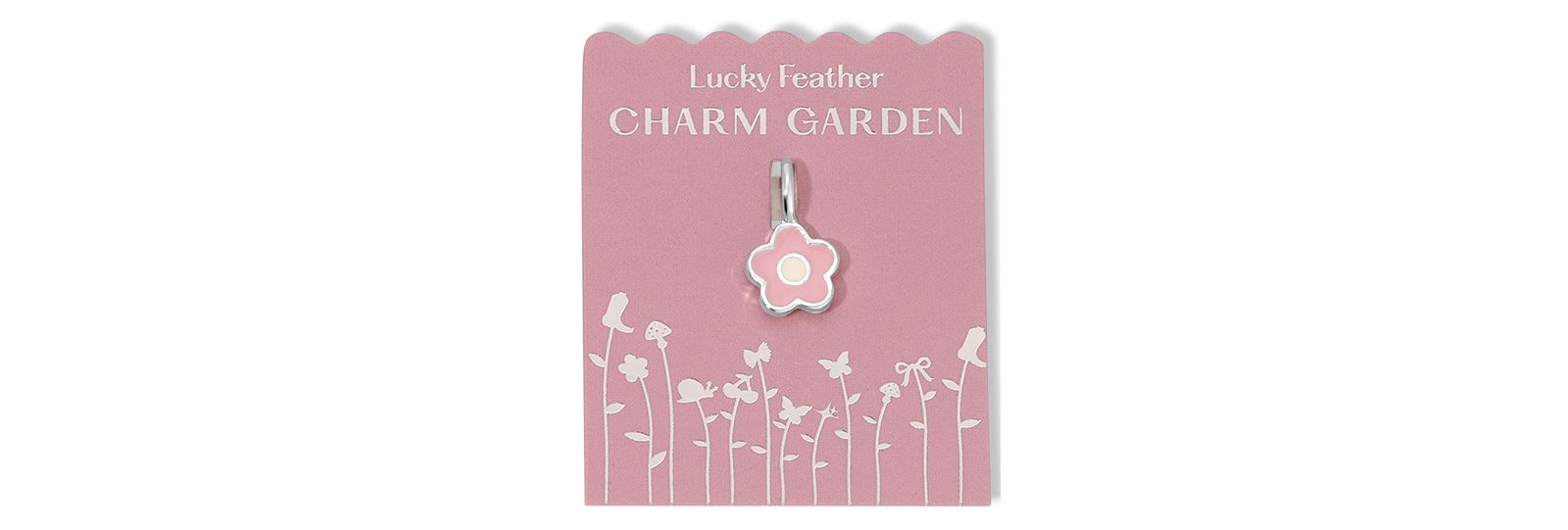 Подвеска Lucky Feather Charm Garden - Flower Charm