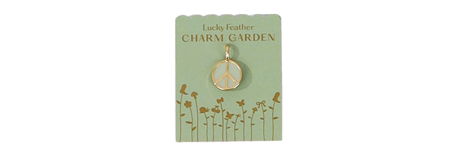 Подвеска Lucky Feather Charm Garden Peace