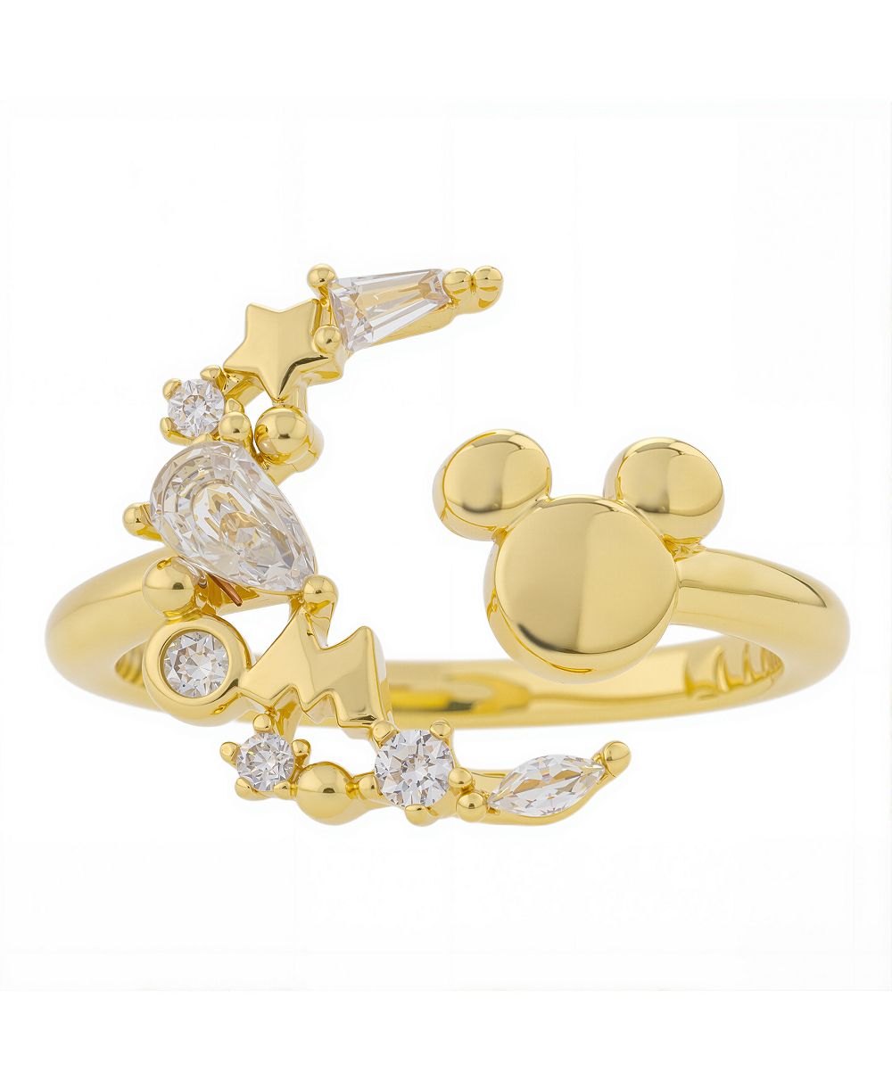 Disney Cubic Zirconia Mickey Celestial Ring