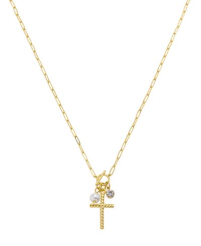 Unwritten Подвеска с кристаллом в форме креста Crystal Cross Charm