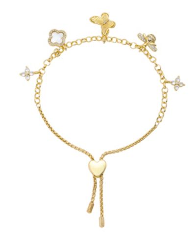 Unwritten Cubic Zirconia Butterfly Bolo Bracelet