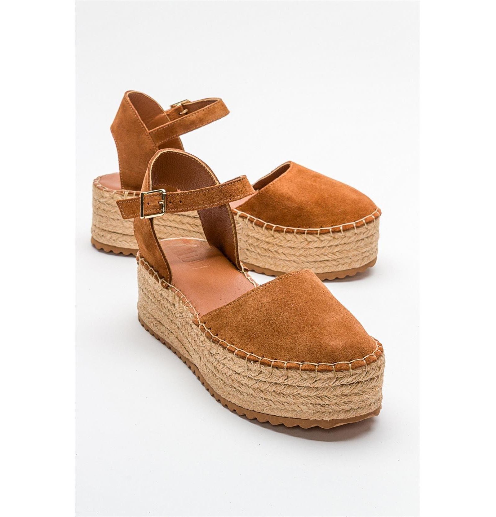 Сандалии на платформе Viba Leather Esprarille Wedge