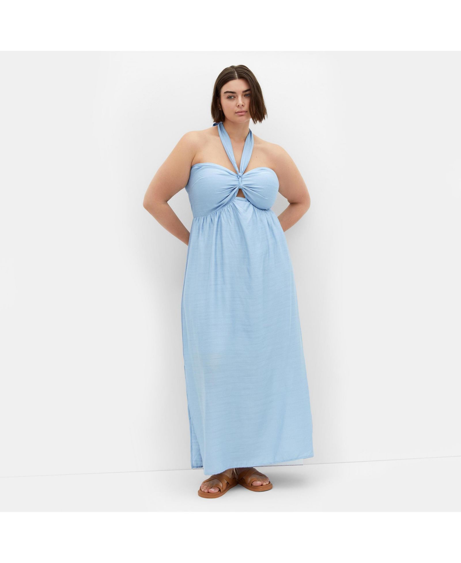 CITY CHIC Женское макси-платье Serene Peta