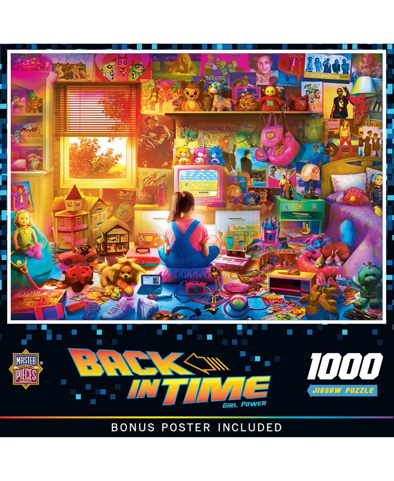 Пазл Masterpieces Puzzles Back in Time, 1000 деталей, от 14 лет