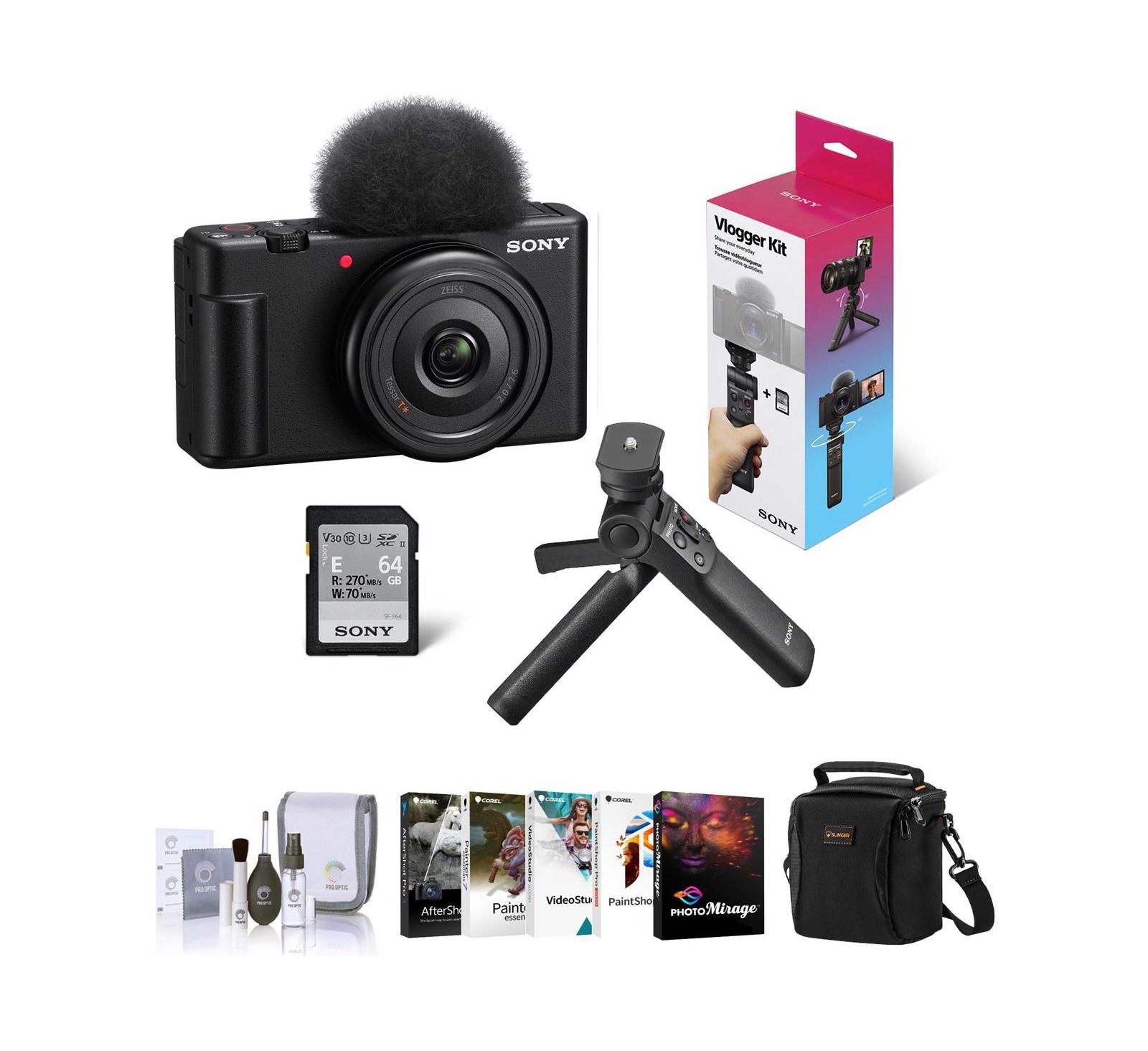 Sony Zv-1F 4K Ultra-Wide Vlogging Camera