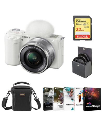 Sony Alpha ZV-E10 4K Mirrorless Camera Bundle
