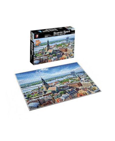 Shantou South Toys Factory Scenic Spot of the World Sea Port 500 Piece Jigsaw Puzzle, Ages 8+