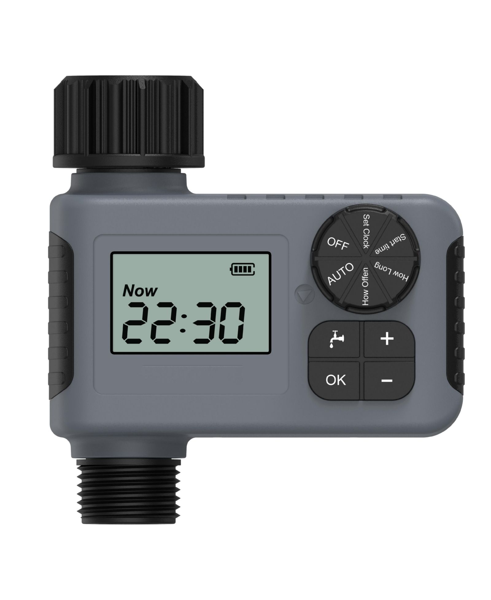 Cowin Sprinkler Timer Outdoor Programmable Water Timer for Lawn Garden Rain Delay Manual Automatic Watering