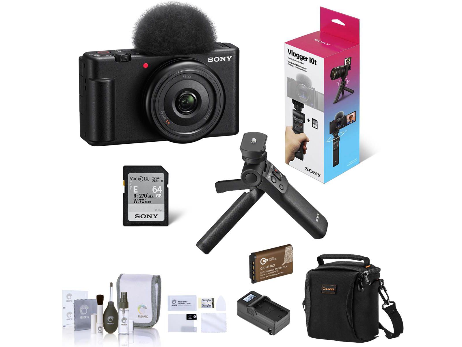 Sony ZV-1F 4K Ultra-Wide Vlogging Camera