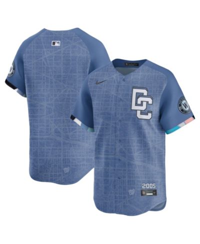 Nike Мужская джерси Washington Nationals 2025 City Connect Limited Blue