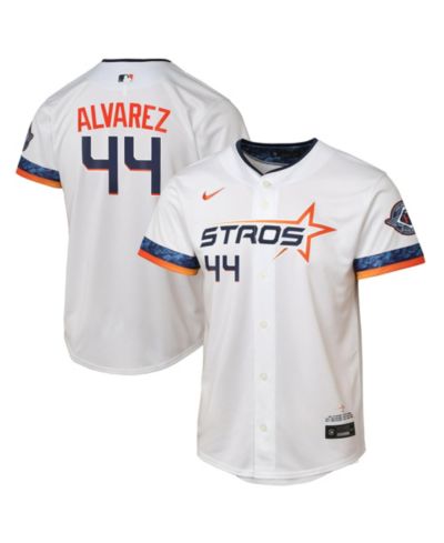 Nike Big Boys and Girls Yordan Alvarez White Houston Astros 2025 City Connect Limited Player Jersey