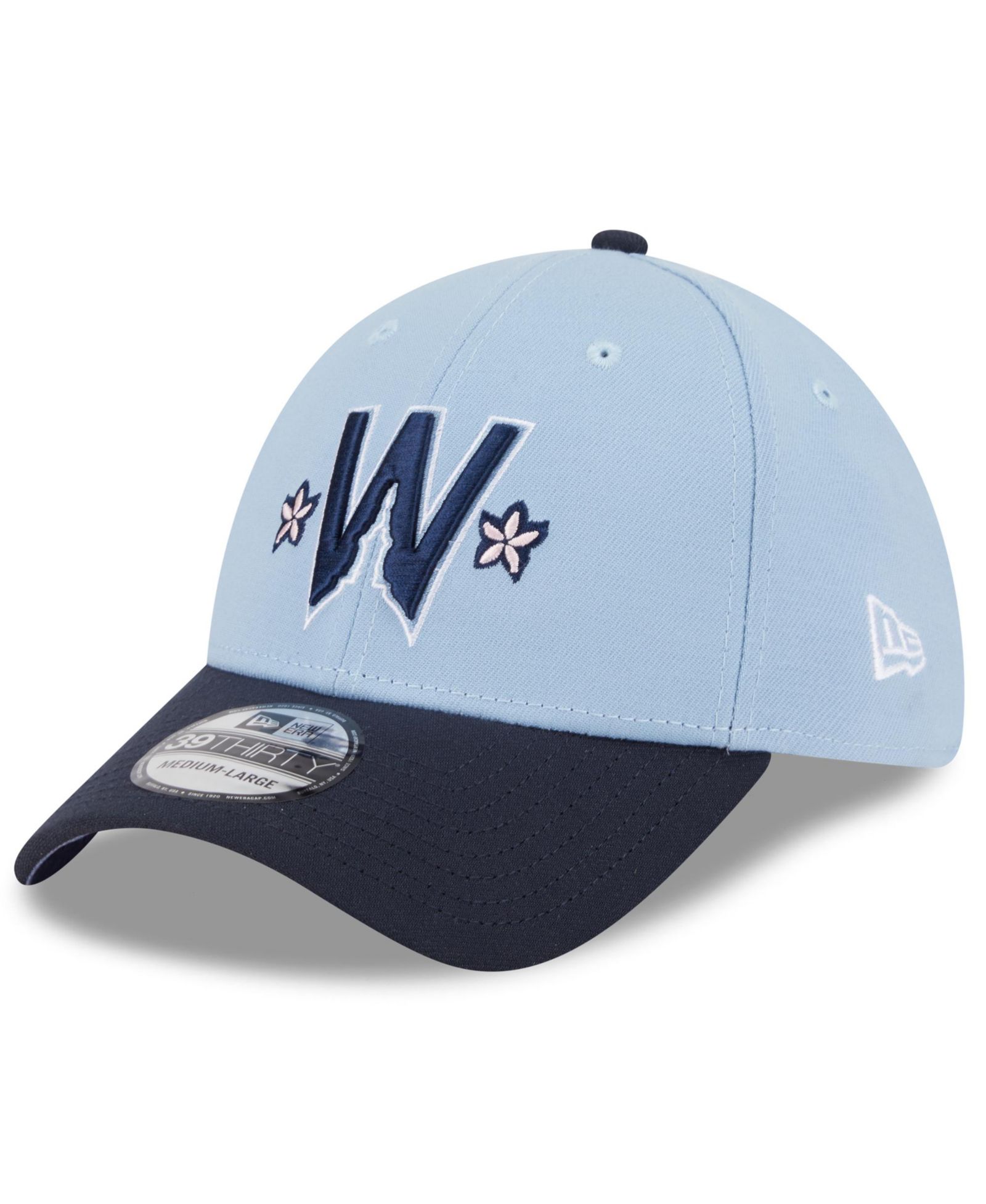 Кепка New Era Men's Black Washington Nationals 2025 City Connect 39THIRTY Flex