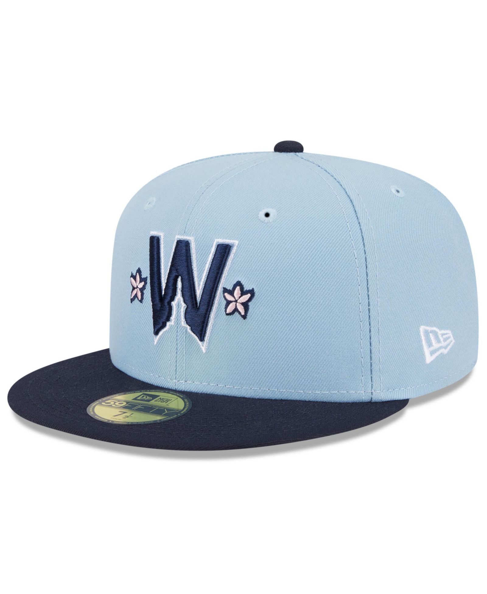 New Era Мужская синяя кепка Washington Nationals 2025 City Connect 59FIFTY fitted