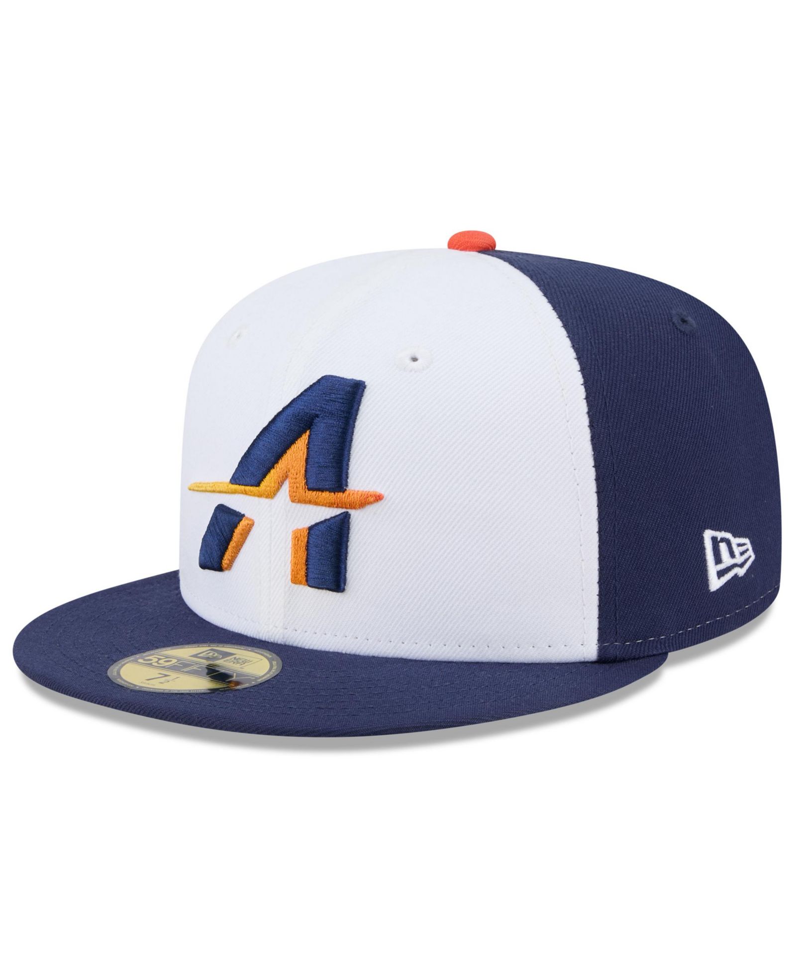 New Era Мужская белая/темно-синяя кепка 59FIFTY Houston Astros 2025 City Connect