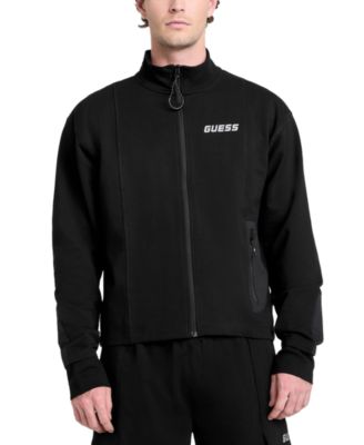 GUESS Men's Full-Zip Logo Sweatshirt