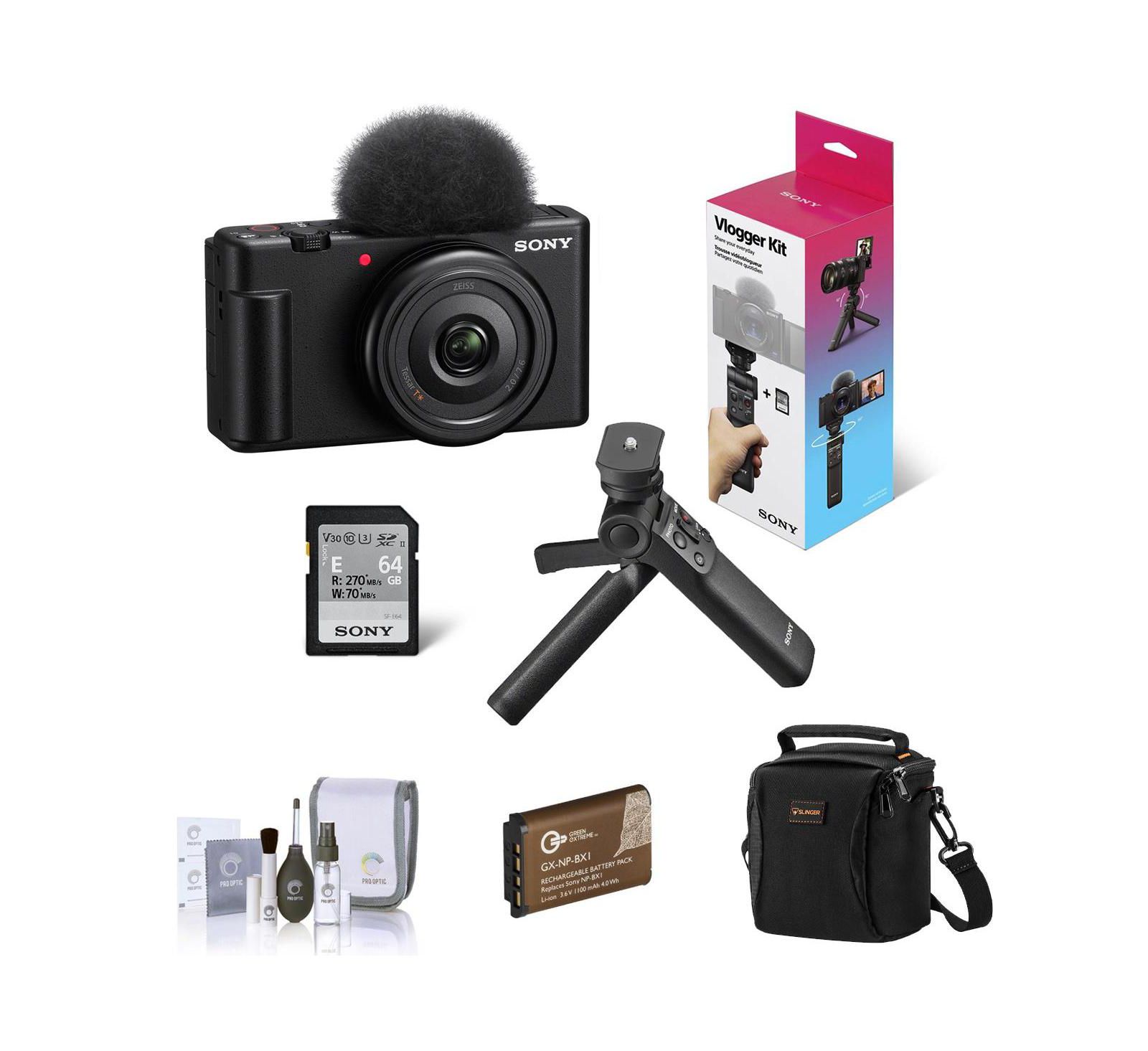 Sony ZV-1F 4K Ultra-Wide Vlogging Camera