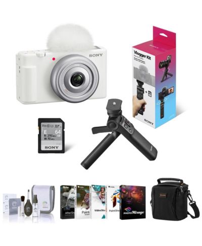 Sony ZV-1F 4K Ultra-Wide Lens Vlogging Camera