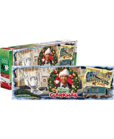 Nmr Distribution Slim Christmas Vacation 1000 Piece Puzzle, Ages 14+