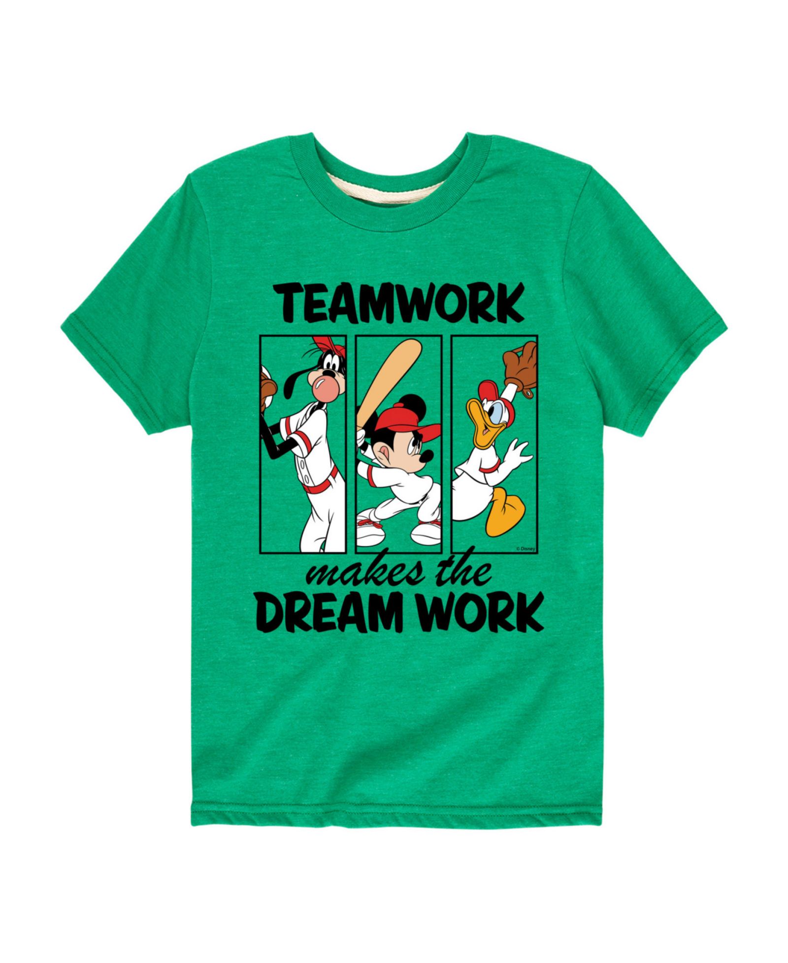 Футболка Disney Toddler Boys Teamwork Makes The Dream Work Baseball Graphic