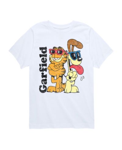 Детская футболка Garfield с графическим принтом