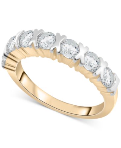 Diamond Band Ring (1 ct. t.w.) in 14k Yellow Gold