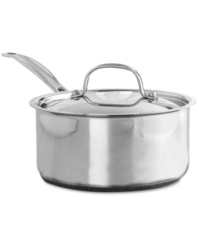 Сотейник Cuisinart Chef's Classic из нержавеющей стали с крышкой, 2 Qt.