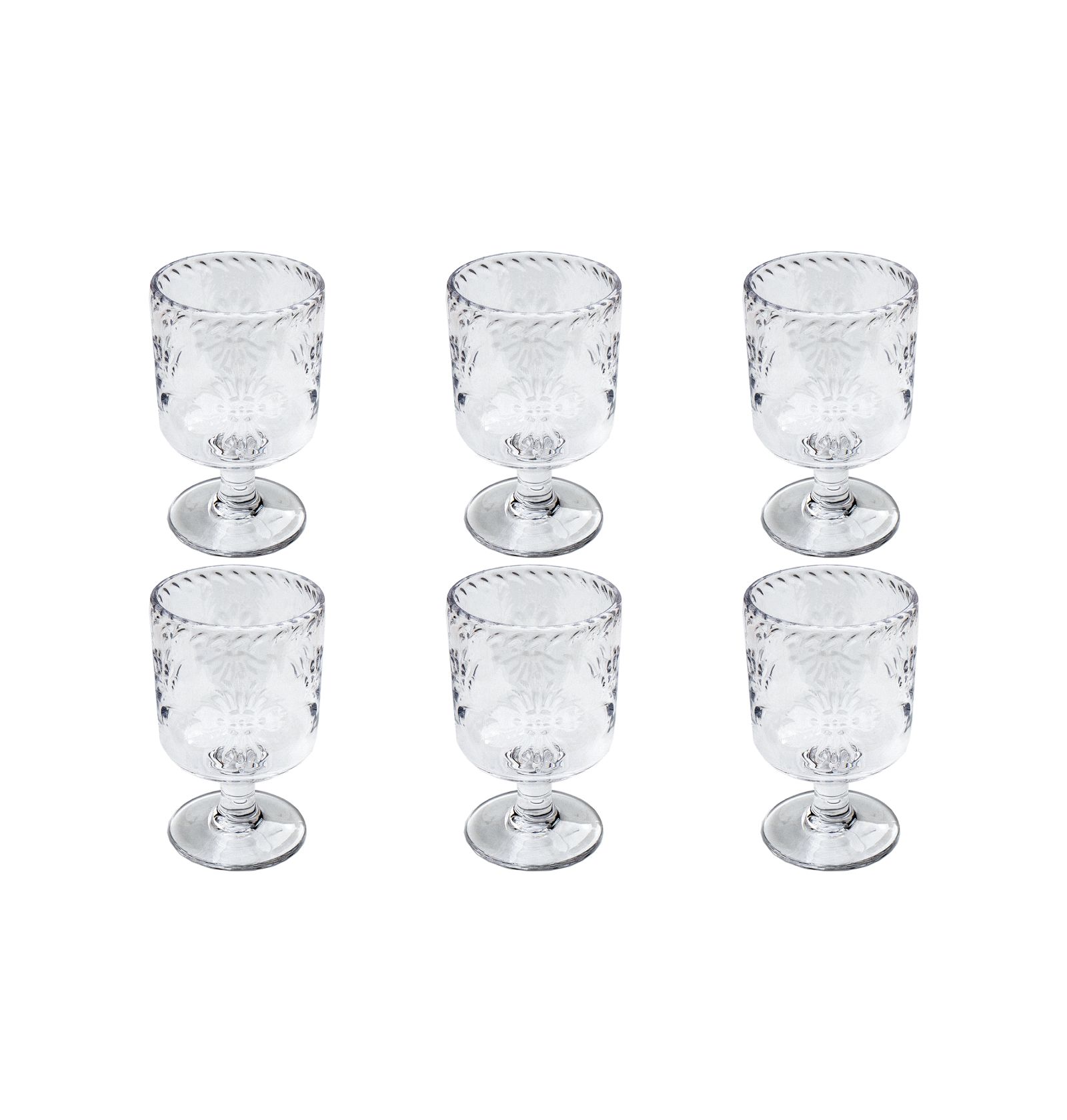 Набор стаканов Abode Homewares Talavera Tumbler Glasses, 6 шт.