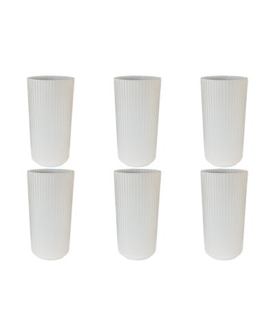 Abode Homewares Mesa Jumbo Glasses, Set of 6