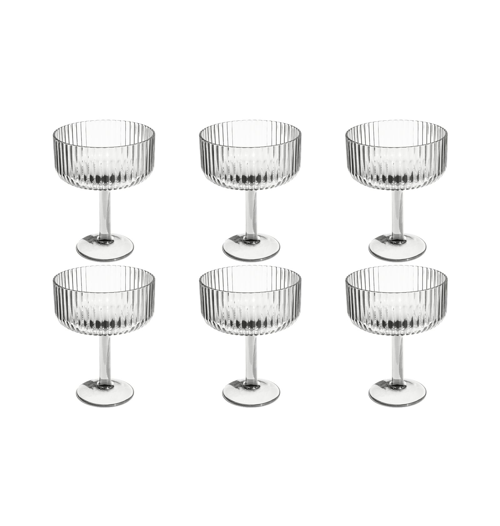 Бокалы Abode Homewares Mesa Coupe, набор 6 шт