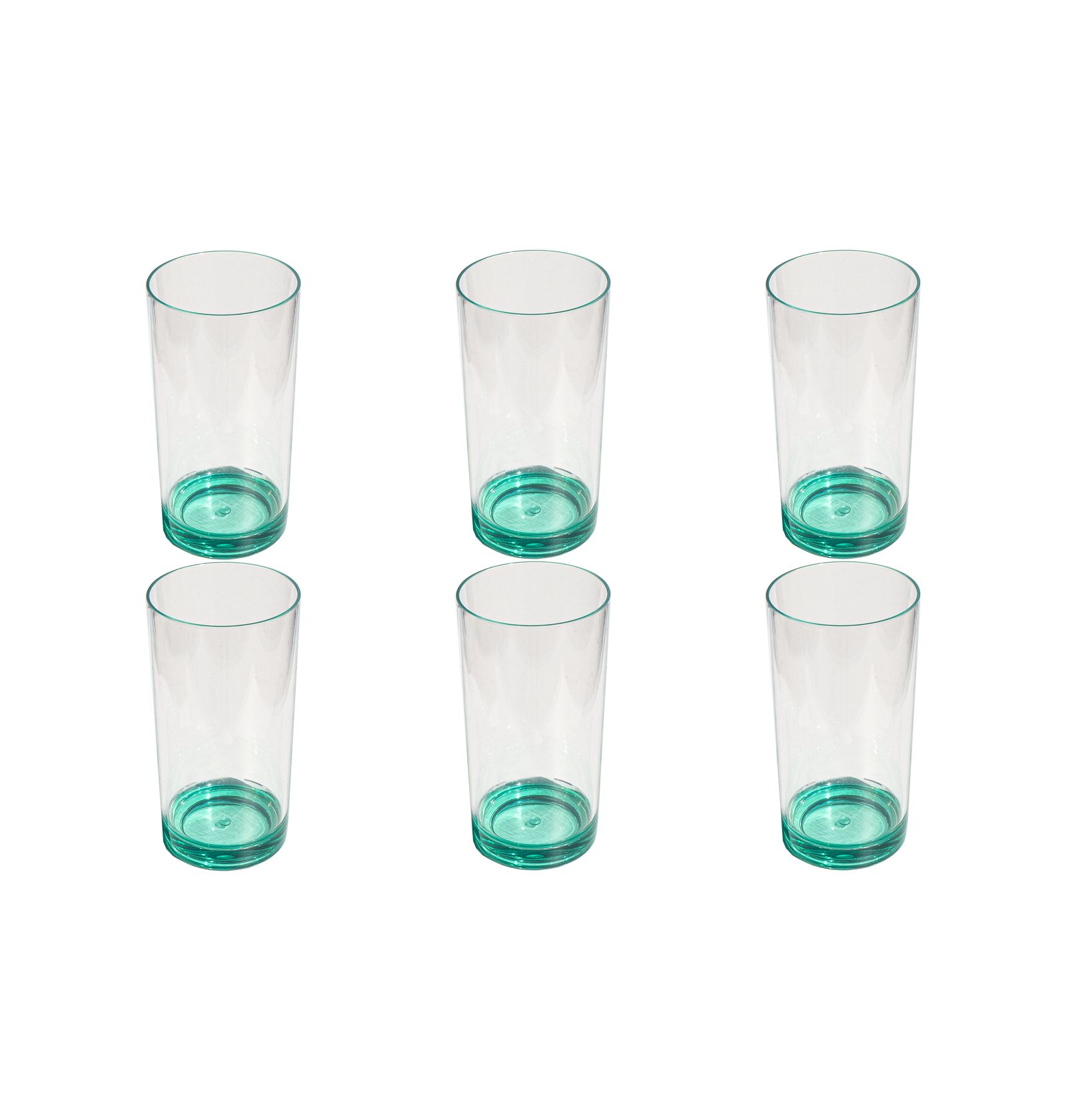 Набор больших стаканов Abode Homewares Color Base, 6 шт.