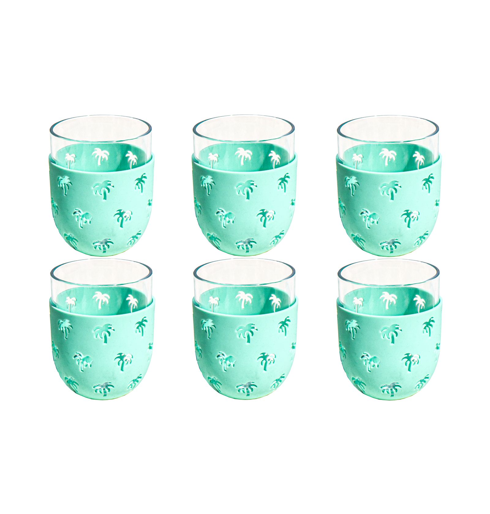 Бокалы для вина Abode Homewares Party Sleeve Stemless, набор из 6 шт.