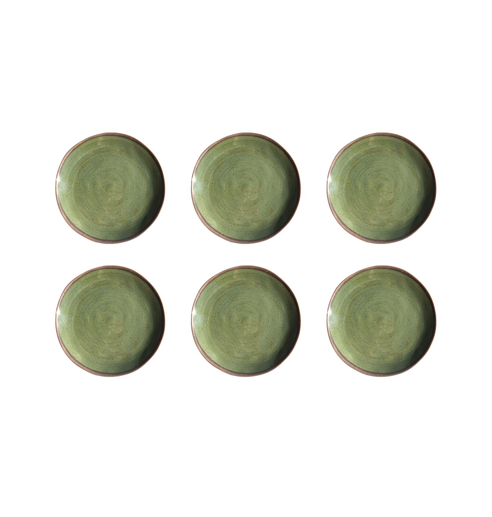 Abode Homewares Retreat Pottery 6-Pc. Salad Plates, Service For 6
