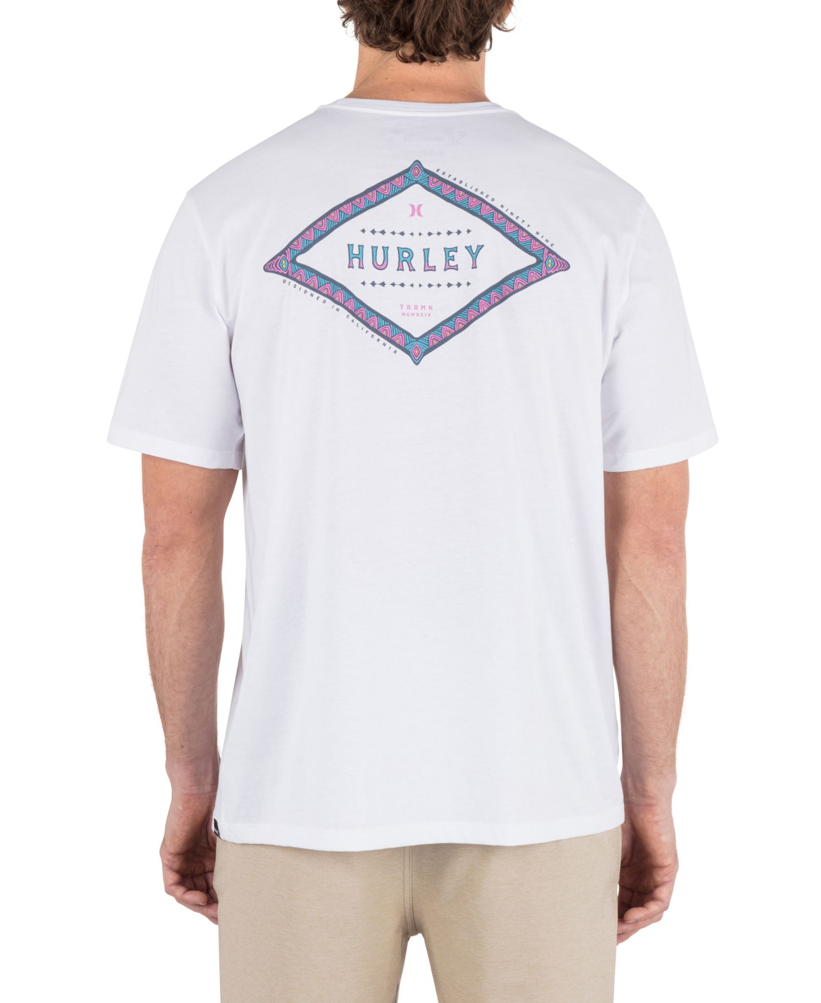 Hurley Men's Hieroglyphics Short Sleeve T-Shirt