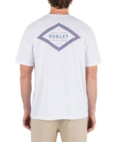 Hurley Мужская футболка с коротким рукавом Hieroglyphics