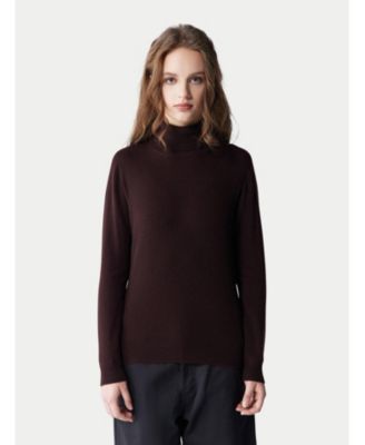 GOBI Cashmere Women's Cashmere Turtle Neck Sweater