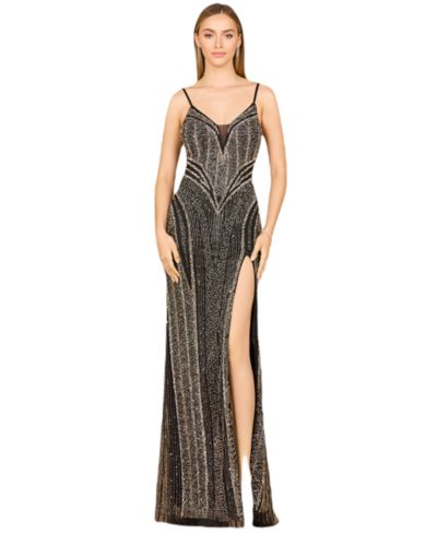 Lara Women's Off Shoulder Elegant Chiffon Gown