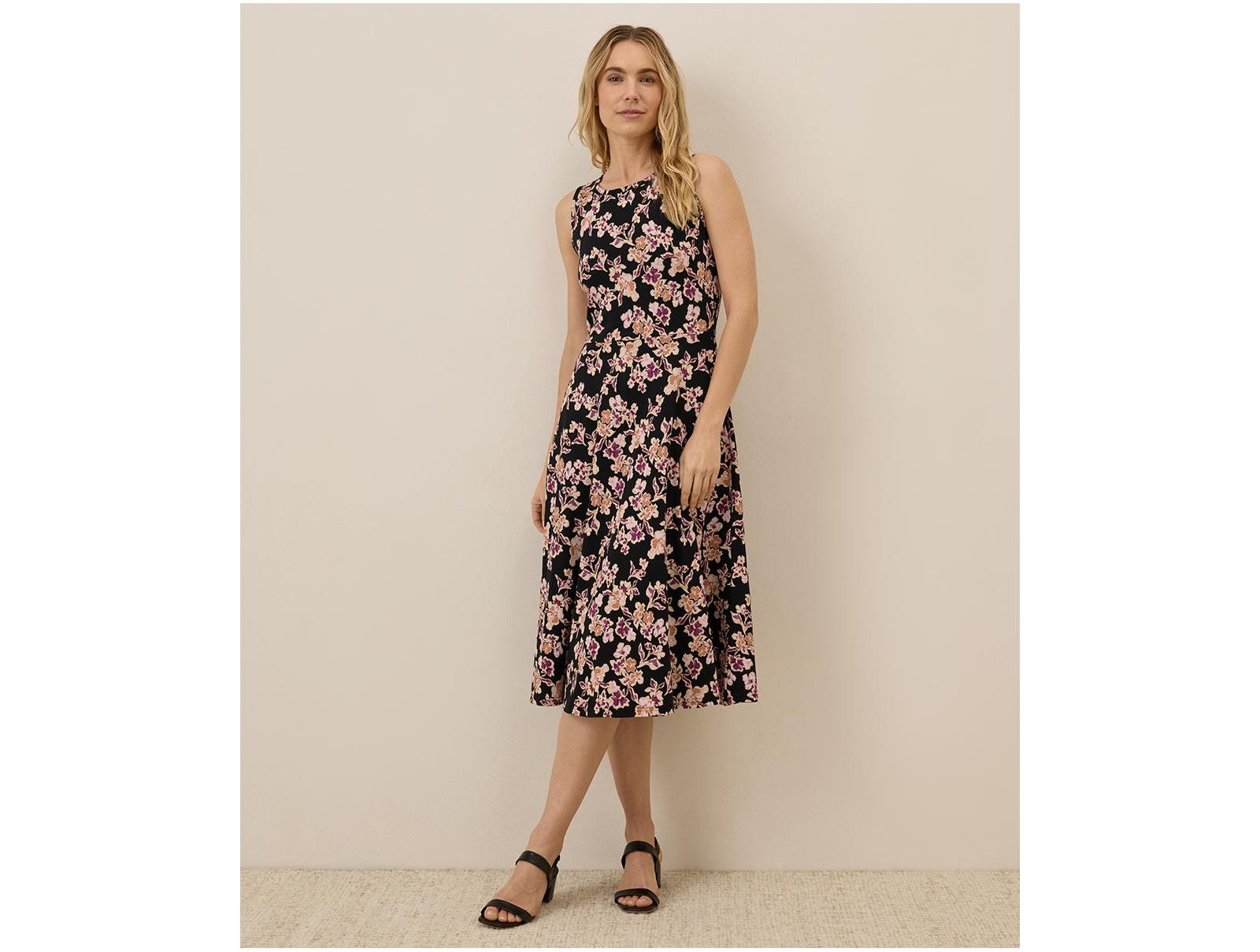 Женское платье Pact Organic Cotton Fit & Flare Keyhole Back