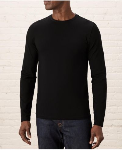 Мужская футболка из органического хлопка Pact Slim Long Sleeve
