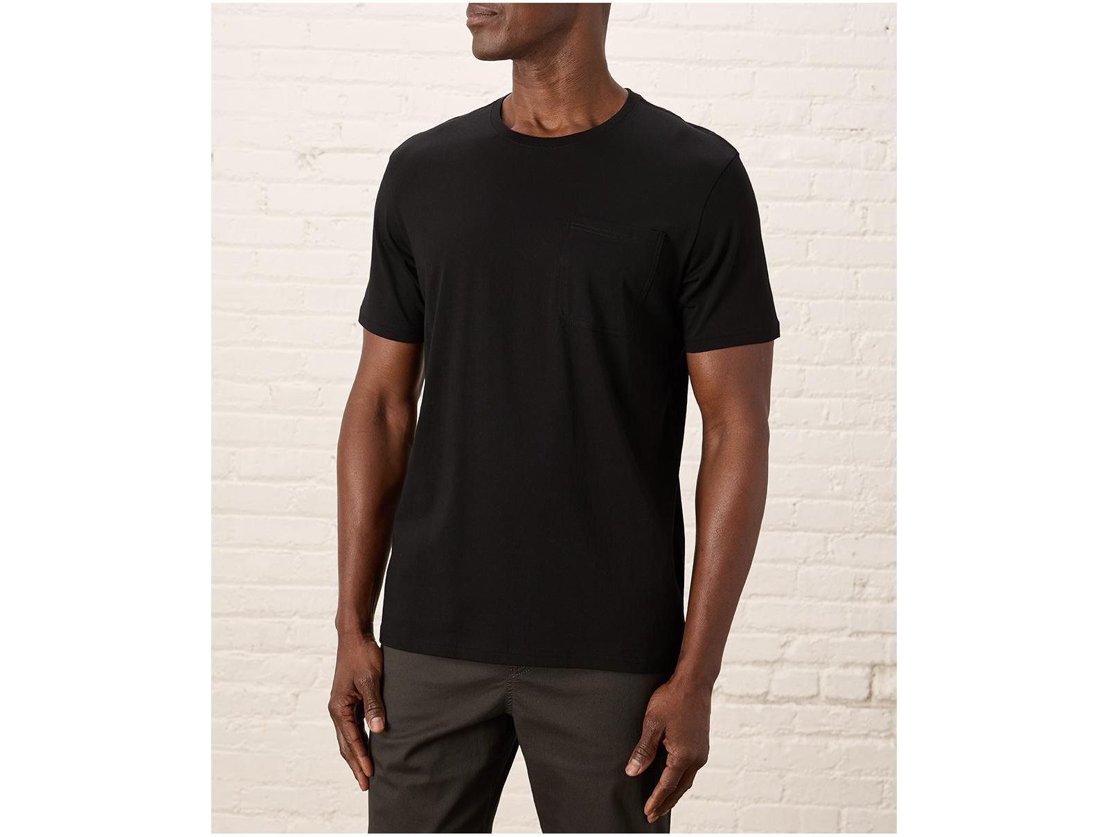 Pact Мужской Organic Cotton Softspun Pocket Crew Tee