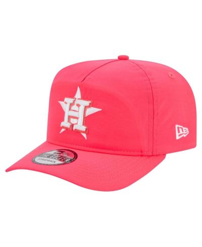 New Era Мужская регулируемая кепка Houston Astros Everyday Golfer, розовая