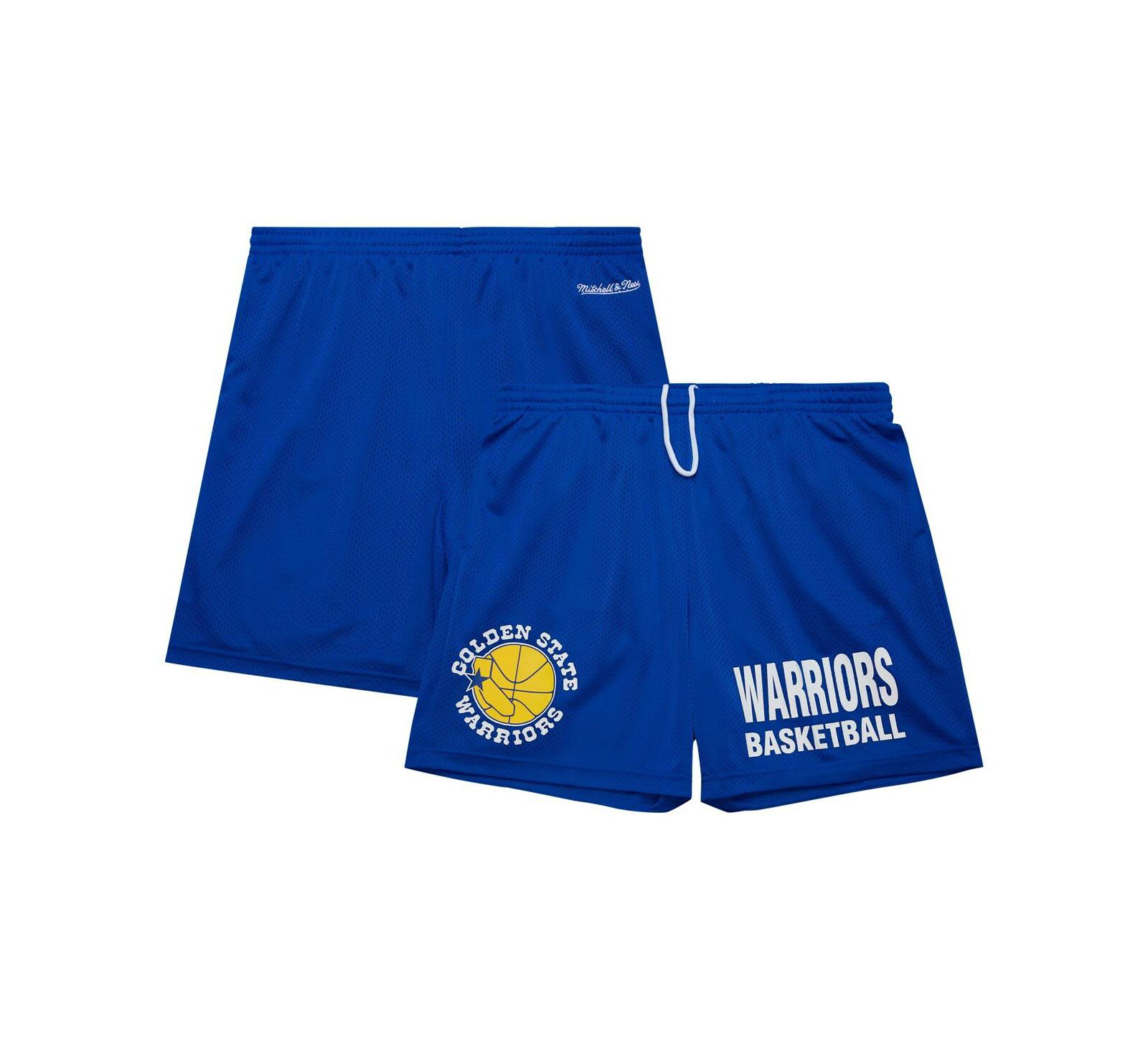 Мужские шорты Mitchell & Ness Golden State Warriors Hardwood Classics Gameday Mesh