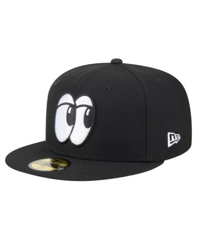 Мужская кепка New Era Black Chattanooga Lookouts Authentic Collection 59FIFTY