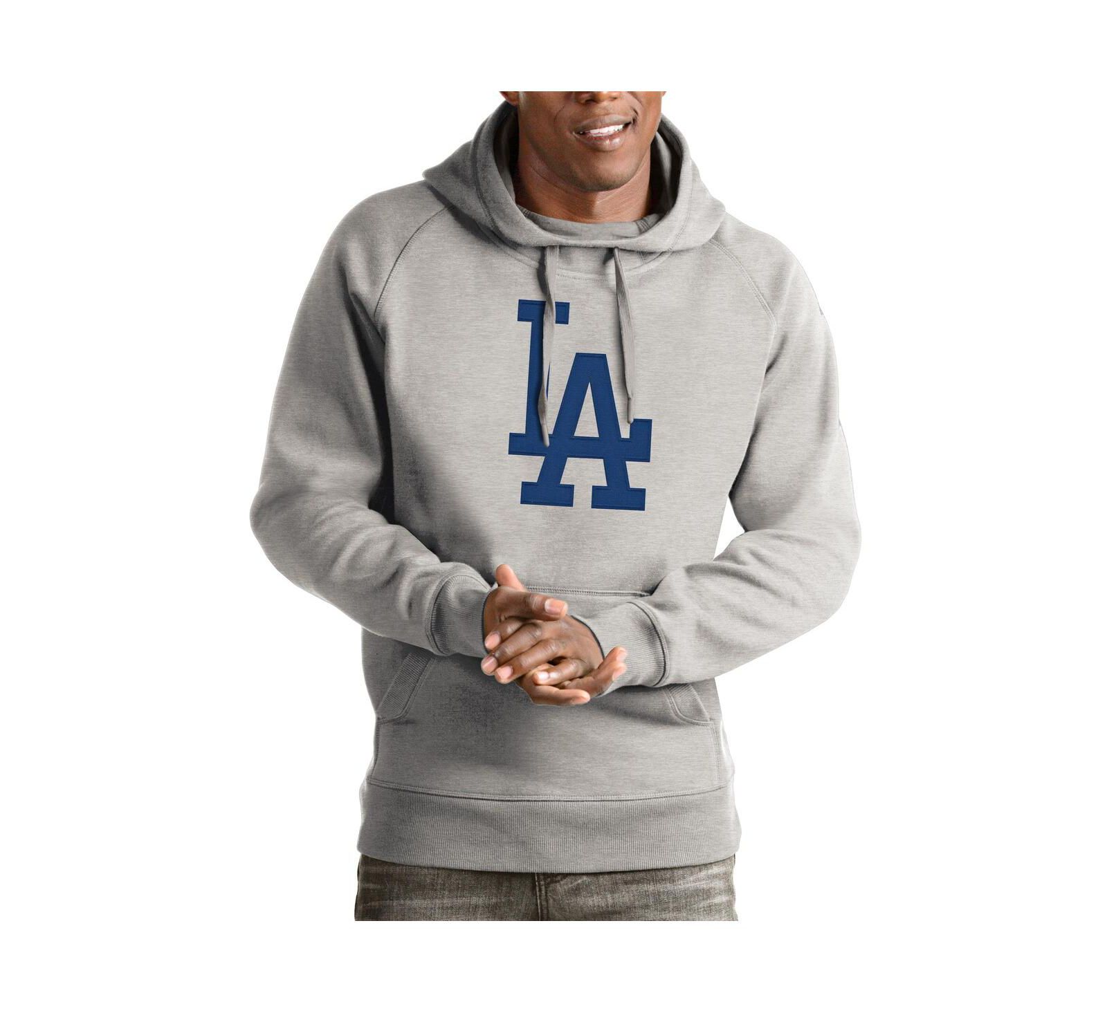 Antigua Мужское худи Los Angeles Dodgers Victory Pullover