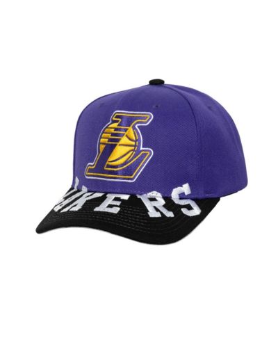 Мужская кепка Mitchell & Ness Purple/Black Los Angeles Lakers