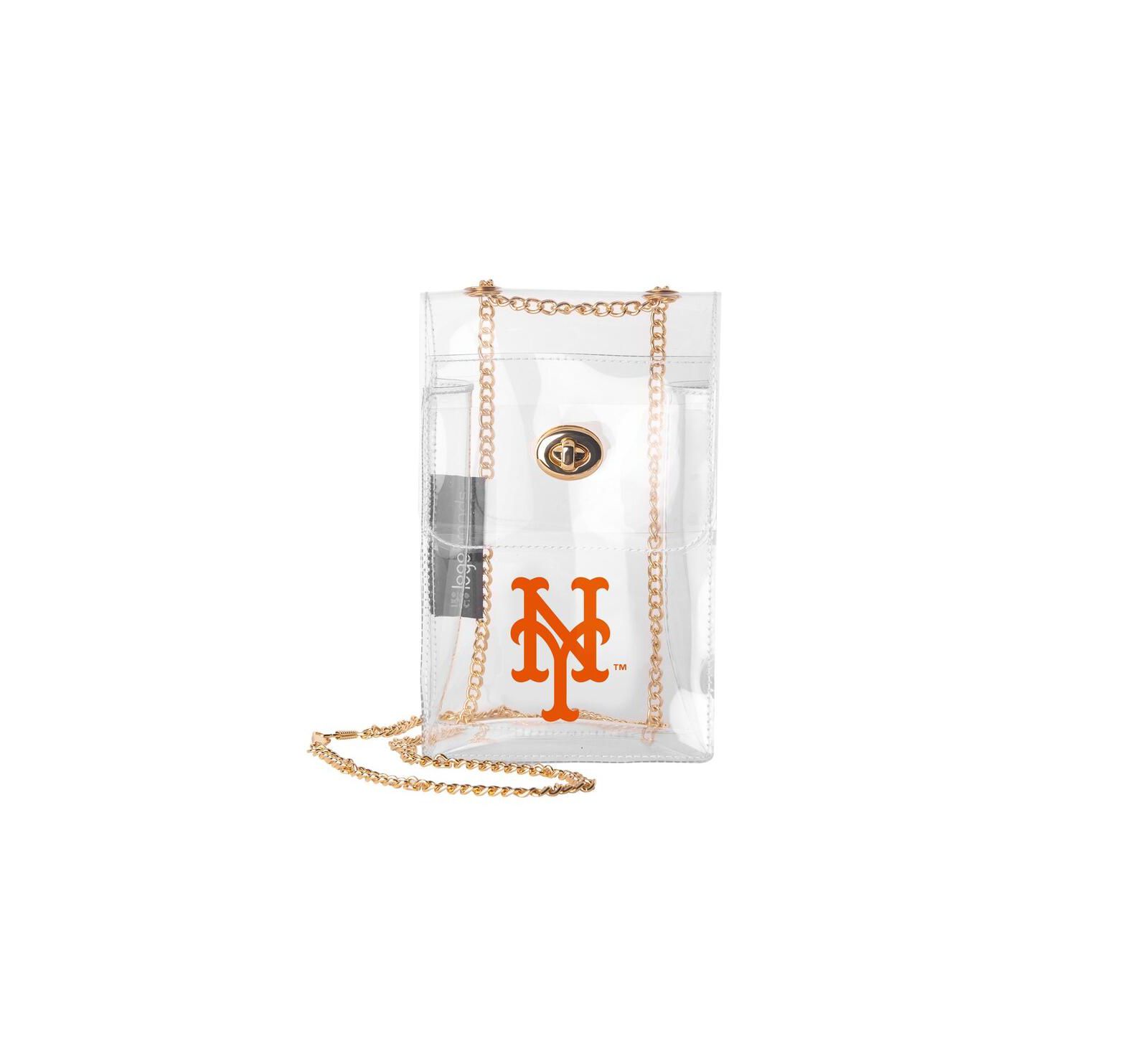 Logo Brands прозрачная сумка через плечо New York Mets