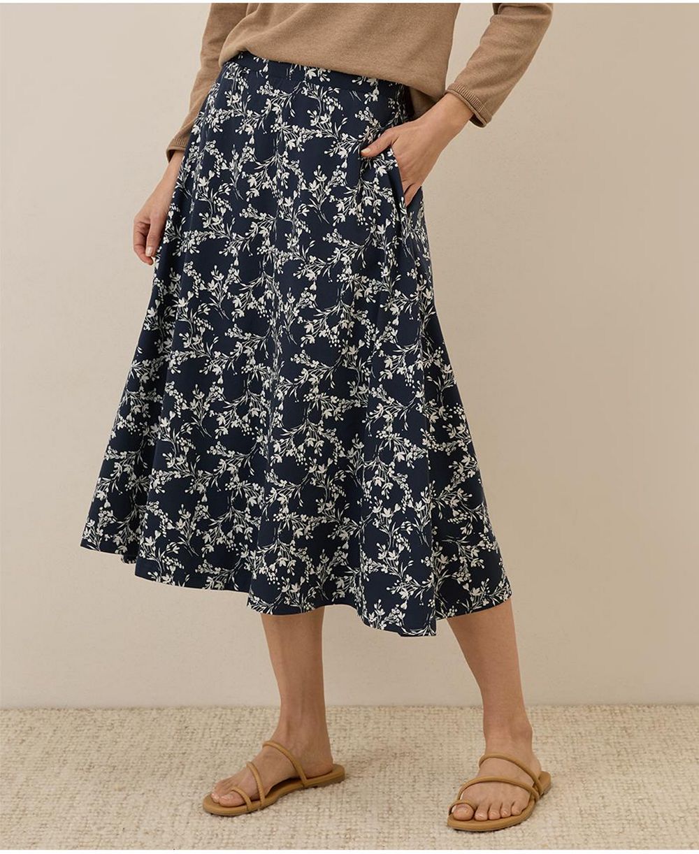 Женская миди-юбка Pact Organic Cotton Fit & Flare
